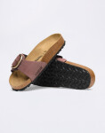 Birkenstock Madrid Big Buckle Nubuck Leather Pepper 41