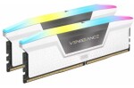 Corsair Vengeance RGB 32GB (2x 16GB) DDR5 5200MHz / CL40 / DIMM / XMP 3.0 (CMH32GX5M2B5200C40W)