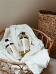 Humdakin Tekutý prací prostředek Cotton Seed/Wild Rose 1 l, béžová barva