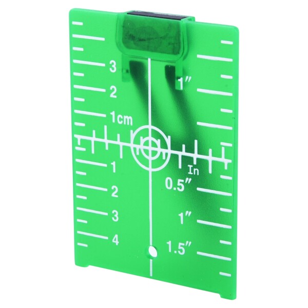 EXTOL PREMIUM 8823396 Cílová destička pro laserový paprsek, magnetická, zelená