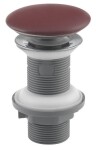 Isvea Umyvadlová výpust 5/4, click-clack, maroon red 38TP0169I