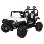 Mamido Dětské elektrické autíčko PASSION 4x200W 24V bílé