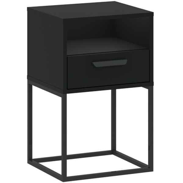 FRONTI Noční stolek CADRO 1S 40 NR5 - černý