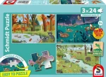 SCHMIDT Puzzle Lesní a luční zvířata