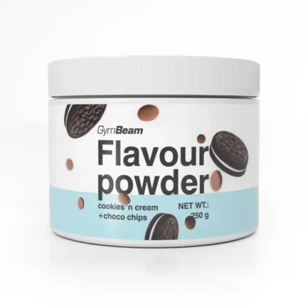 Flavour - GymBeam (cookies cream a čokoládové kousky, 250 g) (43864-7-250g-cookies&creamwithchocochips)