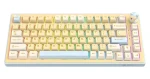 ONIKUMA MT707 žlutá / Herní klávesnice / mechanická / hot-swap / 2,4 GHz / RGB (MT707 (yellow))