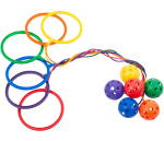 EDX Education Kotníkové hula hop (6 ks)