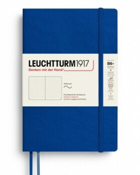 Zápisník Indigo, Softcover, Paperback B6+, 123l, tečkovaný