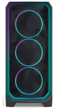Fractal Design Meshify 3 Ambience Pro RGB černá / Midi-Tower / TG Light Tint / ATX / bez zdroje / průhledná bočnice (FD-C-MES3A-03)