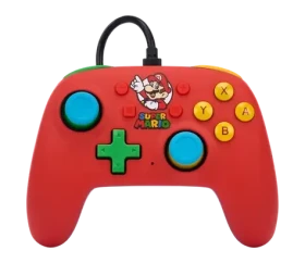 PowerA Nano ovladač Mario Medley / Herní ovladač / drátový / USB / Nintendo Switch (NSGP0123-01)