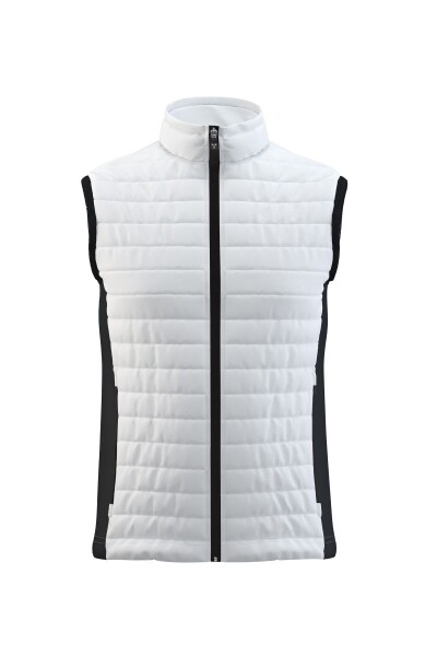 Pánská zateplená vesta Payper SUBWAY Barva: Bílá/ Černá, Velikost: XL (S00840P17300011XL)