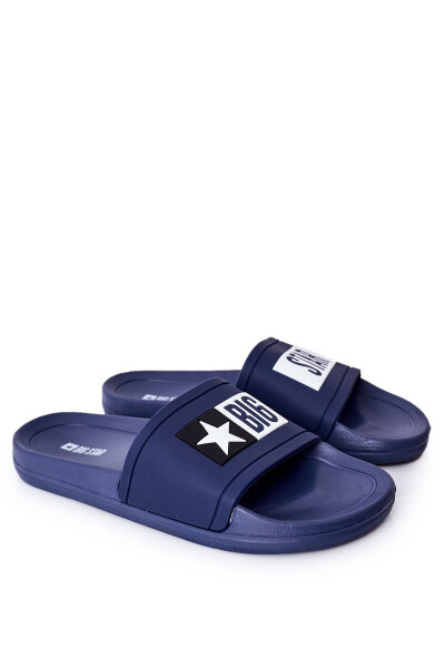 Pánské pantofle Big Star - tmavě modré Velikost: 43