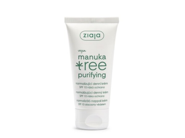 Ziaja Manuka Tree denní krém SPF10 normalizující 50ml