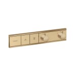 HANSGROHE - RainSelect Baterie pod omítku pro 2 spotřebiče, kartáčovaný bronz 15380140