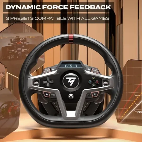 Thrustmaster T248 Xbox + TH8A Shifter / Sada volantu a pedálů + řadicí páka / Force Feedback / Xbox / PC (M-9068179)