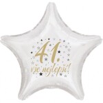 41. narozeniny balónek hvězda Balonky.cz 41. narozeniny balónek hvězda Balonky.cz