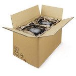 10 x Kartonová krabice 530x360x310mm, hnědá, klopová, sedmivrstvá vlnitá lepenka (7VVL) RAJA