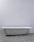Erga Pureline-O, vana 1700x700x400 mm bez nožiček, bílá lesklá, ERG-V07-PURELINE-O-170x070-WH ERG-V07-PURELINE-O-170X070-WH