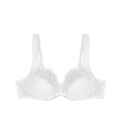 Dámská podprsenka Modern Lace+Cotton W02 - WHITE - bílá 0003 - TRIUMPH WHITE 90D