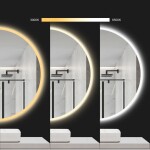 REA - Zrcadlo LED 100cm HZJ100 HOM-02828