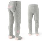 BeSnazzy dětské protiskluzové punčocháče pro zdravé lezení a první krůčky - dívčí - šedé-My Mom, velikost: 80-86
