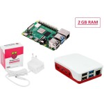 Raspberry Pi® Touch-Kit DIY Raspberry Pi® 4 B 4 GB 4 x 1.5 GHz vč. dotykového displeje, vč. pouzdra, vč. napájecího zdro