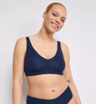 Dámská podprsenka ZERO Feel 2.0 Bralette - BLUE - tm. modrá 2114 - SLOGGI BLUE S