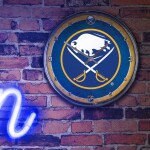 Hodiny Buffalo Sabres NHL WinCraft Chrome