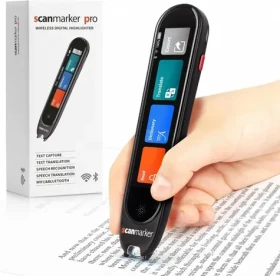 Ectaco Scanmarker Pro kapesní skener černá / USB-C / BT / WiFi / 1000mAh (SCM-PRO-BT)
