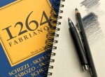 Fabriano 1264 Sketch skicovací blok A5, 90 g, 120 listů, drátěná vazba