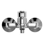 Mereo Vanová nástěnná baterie, Zuna, 100 mm, s keramickým přepínačem, bez příslušenství, chrom CB901A04Z