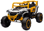 Mamido Elektrické autíčko Buggy M1 4x4 žluto-bílé
