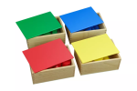 Moyo Montessori Moyo Montessori Barevné válečky bez úchytů z bukového dřeva