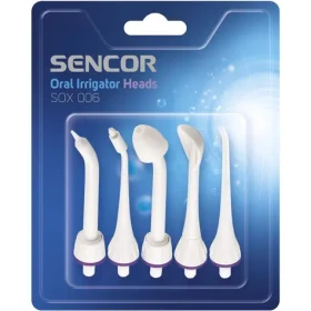 SENCOR SOX 006 Náhradní hlavice pro ústní sprchu bílá (5ks) / pro SENCOR SOI 1x (8590669254941)