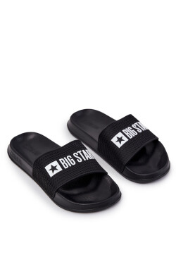 Pánské pantofle Big Star JJ174505 Černé 45