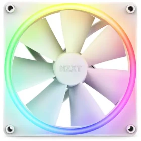 NZXT F140 RGB DUO 2ks bílá / 140mm / Fluid Dynamic Bearing / 1800 RPM / 84.75 CFM / 4-Pin PWM (RF-D14DF-W1)