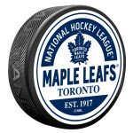 Mustang Puk Toronto Maple Leafs NHL Block Textured Puck