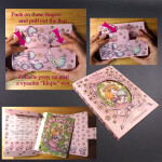 Antistresové omalovánky I Believe in Fairies, omalovánkové pohlednice, Klára Marková