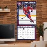JF Turner Kalendář Montreal Canadiens NHL 2026 Wall Calendar