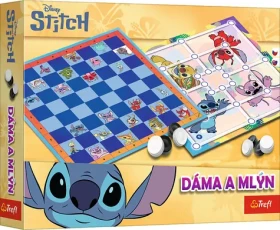 TREFL Hra Dáma a Mlýn: Lilo Stitch