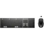 HP 720 černá / Bezdrátový set / Klávesnice + myš / nabíjecí / USB+BT / CZ+SK (9T5A9AA#BCM)