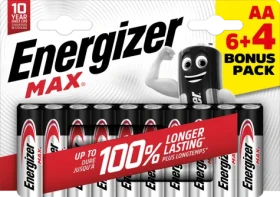 Energizer Max AA 10ks E303328600