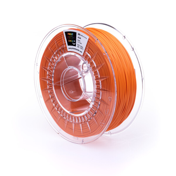 ASA filament orange 1,75 mm Print With Smile 0,85kg