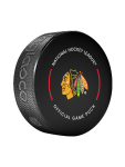 Inglasco / Sherwood Puk Chicago Blackhawks Official Game Puck 2022-2023