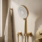 REA - Sprchová hlavice JS-019 BRUSH NICKLE REA-07057