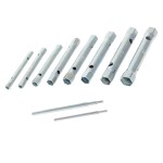 FESTA 17501 Klíče trubkové oboustranné sada 10ks, 6-22mm