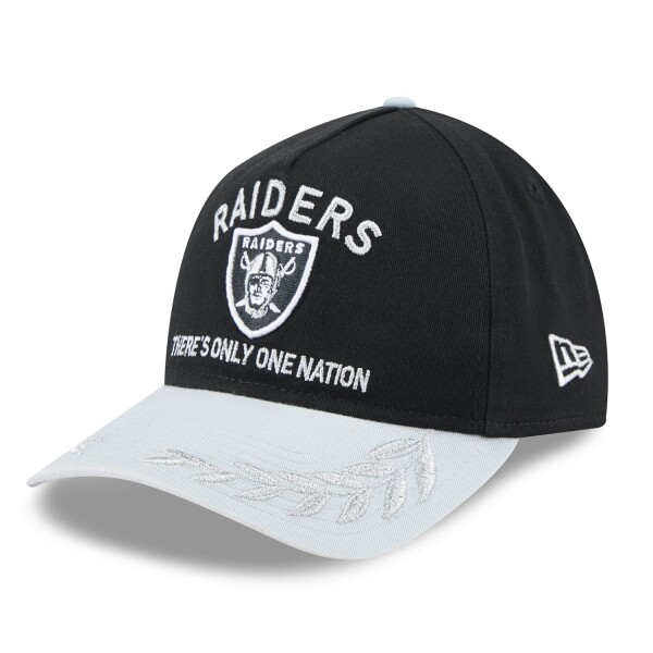 New Era Pánská kšiltovka Las Vegas Raiders NFL 2025 Draft 9TWENTY A-Frame Adjustable