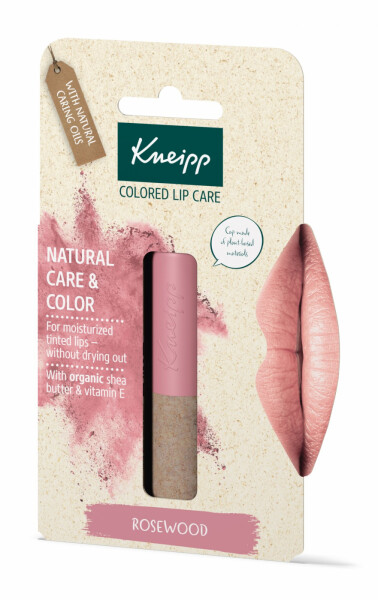Kneipp barevný balzám na rty Rosewood