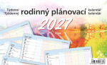 Stolní kalendář 2027 Helma Týdenní rodinný plánovací