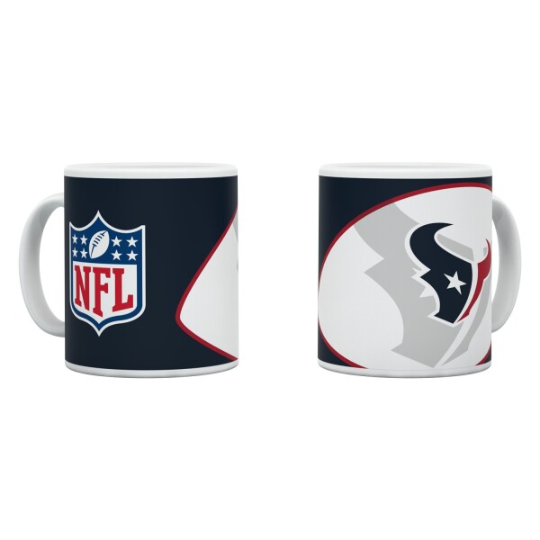 Hrnek Houston Texans NFL Shadow Logo & Shield (330 ml)
